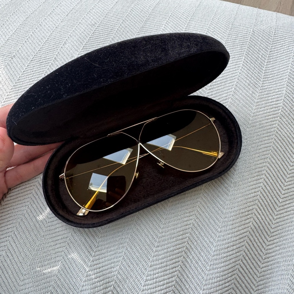 Tom Ford Sunglasses Aviators in Gold